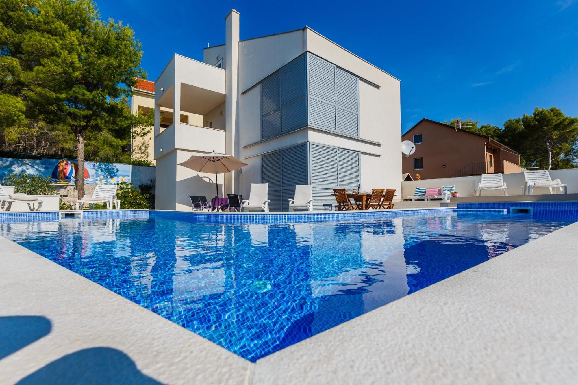 Villa Casabianca Milna  Kültér fotó